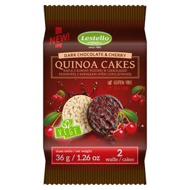 Lestello quinoa tallér étcsokoládés szárított meggyel 36 g