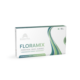 Bioextra floramix élőflórát és inulint tartalmazó kapszula 10 db