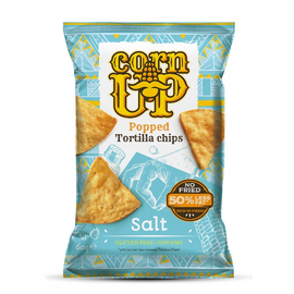Corn Up tortilla chips tengeri sóval 60 g