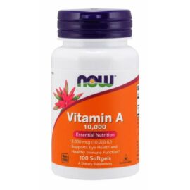 Now a-vitamin 10000iu lágykapszula 100 db