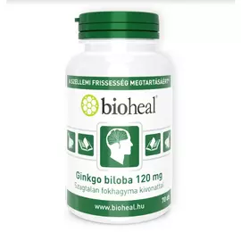 Bioheal ginkgo biloba 120 mg+fokhagyma kivonat 70 db