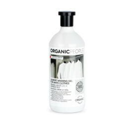 Organic People öko mosógél fehér ruhákhoz bio vízililiommal és japán rizzsel 1000 ml