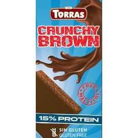 Torras crunchy tejcsokoládé édesítőszerrel és extrudált szójafehérjével 100 g