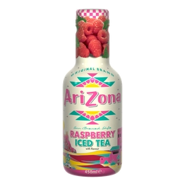 Arizona fekete tea málna 450 ml