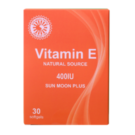 Sun Moon e-vitamin lágyzselatin kapszula emelt hatóanyag 400IU 30 db