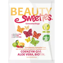 Beauty Sweeties gluténmentes vegán gumicukor pillangók 125 g