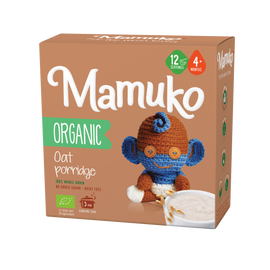 Mamuko bio zabkása 4 hónapos kortól 200 g