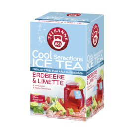 Teekanne cool sensations eper lime ízű gyümölcs ice tea 45 g