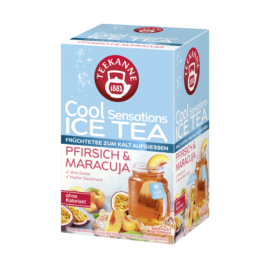 Teekanne cool sensations őszibarack maracuja ízű gyümölcs ice tea 45 g