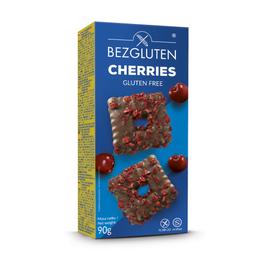 Bezgluten gluténmentes cherries meggyes csokoládés keksz 90 g