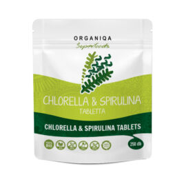 Organiqa bio chlorella és spirulina tabletta 250 db