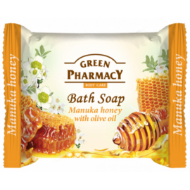 Green Pharmacy szappan manuka méz és olivaolaj tartalommal 100 g