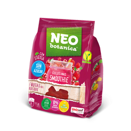 Neo Botanica stevia zselécukorka cukormentes, gluténmentes erdei gyümölcs ízű 72 g