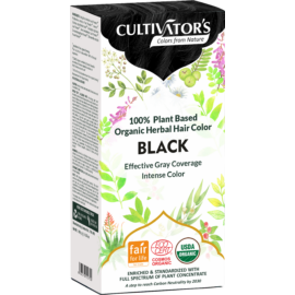 Cultivators bio növényi hajfesték fekete 100 g