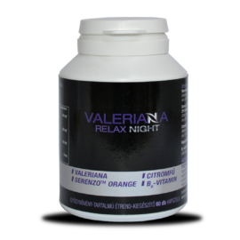Valeriana relax night gyógynövénytartalmú kapszula 60 db