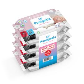 Puregenix nedves baba popsitörlő 4x72db 288 db