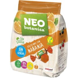 Neo Botanica stevia zselécukorka cukormentes, gluténmentes narancs ízű 150 g