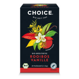 Choice bio rooibos tea vanília 36 g