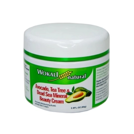 Wokali avokádó olaj, teafaolaj, holt-tengeri ásványok és e-vitamin kivonatos arckrém 80 g