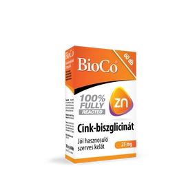 Bioco cink-biszglicinát 25mg tabletta 60 db