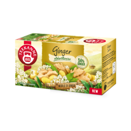 Teekanne world of ginger bodzavirág ízű gyömbértea 20x1,75g 35 g
