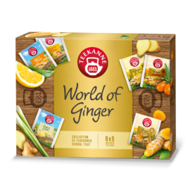 Teekanne world of ginger gyömbér teaválogatás 55 g