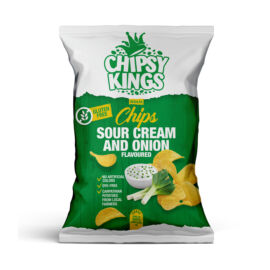 Csíki Csipsz chipsy kings tejfölös hagymás 150 g