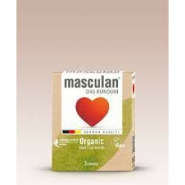 Óvszer masculan organic vegán 3 db