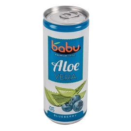 Babu aloe vera üdítőital kék áfonya 240 ml