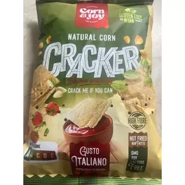 Corn Joy gluténmentes cracker natural 100 g