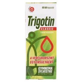 Trigotin classic gymnema sylvestre kivonat vércukorszint egyensúlyért étrendkiegészítő kapszula 60 db