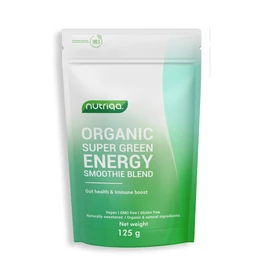 Nutriqa bio vegán zöld energia keverék 125 g