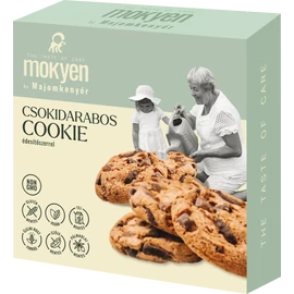 Majomkenyér csokidarabos vegán keksz hozzáadott cukor nélkül 50 g