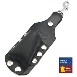 Prémium bőr aroma üveg tartó - nagy méret