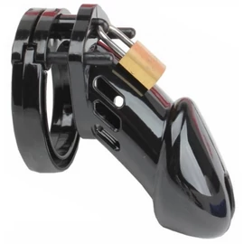 Fekete önmegtartó ketrec - elegáns biztonságérzetért