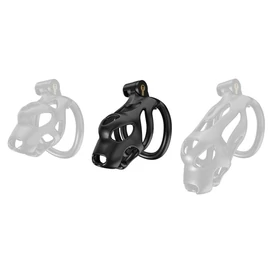 Kutyamakasztráló ketrec - fekete, 8 x 3,7 cm