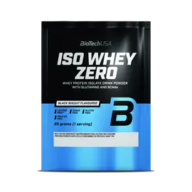 Iso Whey Zero laktózmentes - black biscuit - 25g - BioTech USA