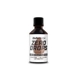 Zero Drops - 50ml - étcsokoládé - BioTech USA