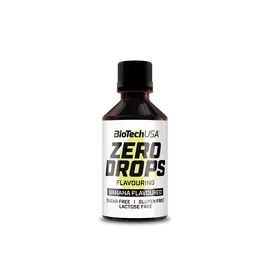 Zero Drops - 50ml - banán - BioTech USA