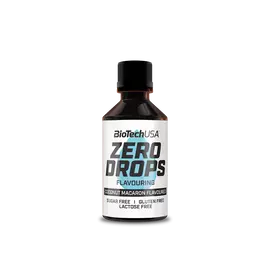 Zero Drops - 50ml - kókusz macaron - BioTech USA