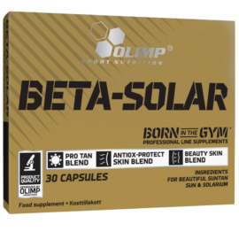 Beta-Solar Sport Edition napozóvitamin - 30 kapszula - Olimp Sport