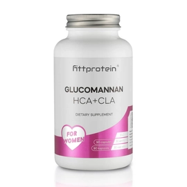 Fittprotein Glucomannan HCA+CLA - 90 kapszula