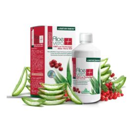 Aloe vera ital tőzegáfonyás, erdei gyümölcsös 100% tisztaságú - 1000 ml - Specchiasol