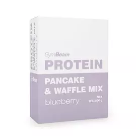 Protein Pancake & Waffle Mix - 500 g - fekete áfonya - GymBeam