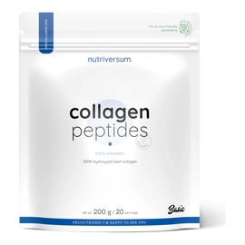 Collagen Peptides marhakollagén peptid por - 200 g - Nutriversum