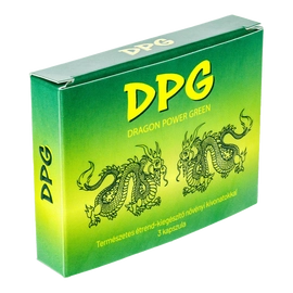 Dragon Power Green - 3db kapszula
