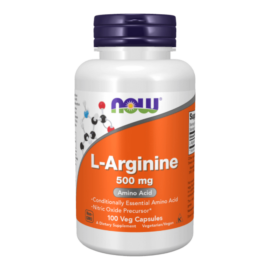 L-Arginine 500 mg - 100 kapszula - NOW Foods