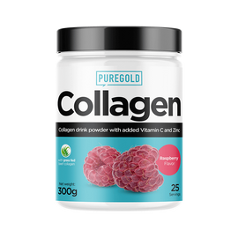 Collagen Marha kollagén italpor - Málna - 300g - PureGold