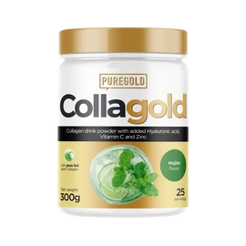 CollaGold Marha és Hal kollagén italpor hialuronsavval - Mojito - 300g - PureGold