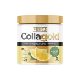 CollaGold Marha és Hal kollagén italpor hialuronsavval - Lemonade - 150g - PureGold